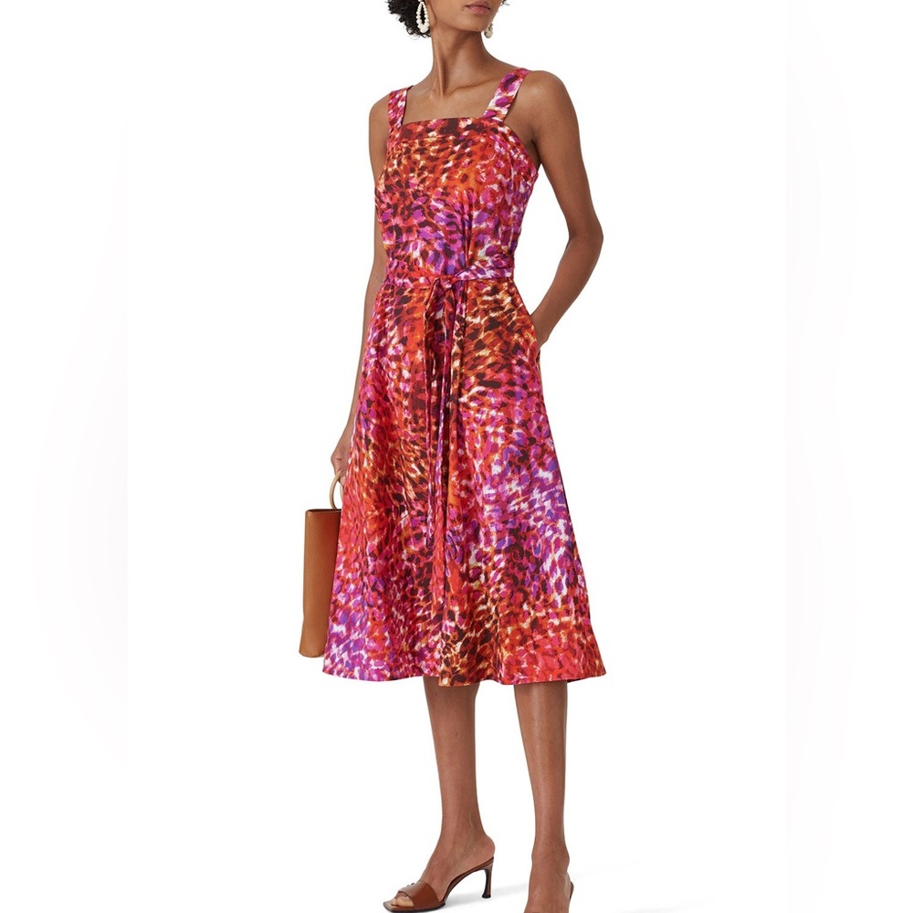 Natori Ombre Animal Print Dress Size L